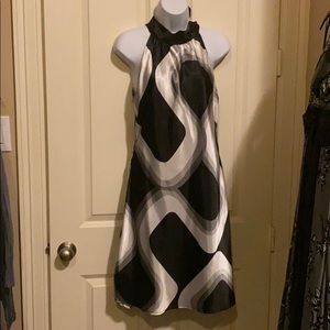 Cute black and white dress